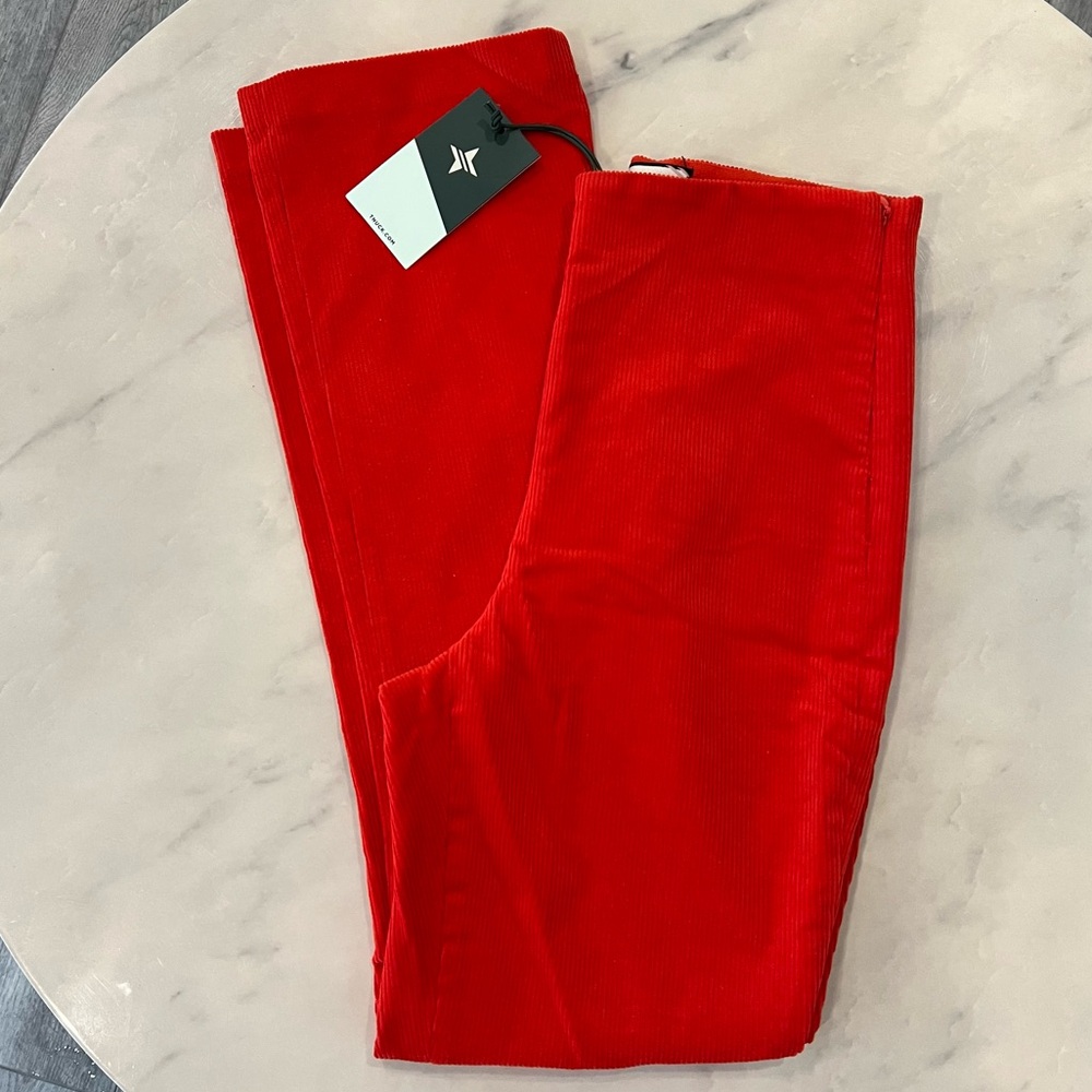 Tuckernuck Women’s Red Corduroy Ashford Pants.